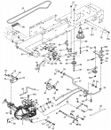 Page C Diagram and Parts List for S165H42A  Weed Eater Lawn Tractor